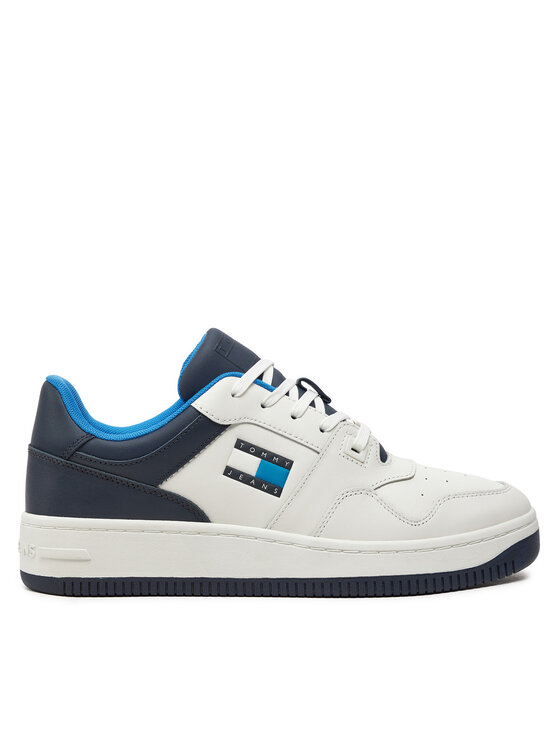 Sneakers Tommy Jeans Basket Leather EM0EM01434 Bleumarin