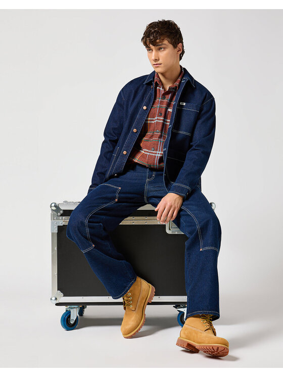Lee Lee Koszula NON FRAYED PLAID SHIRT Kolorowy Regular Fit