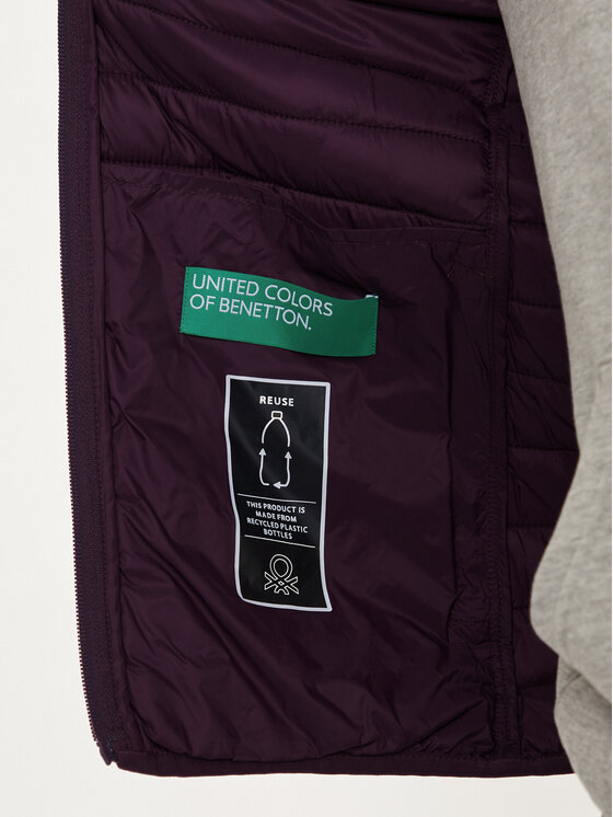 United Colors Of Benetton United Colors Of Benetton Pārejas jaka 2BA2UN02O Violets Regular Fit