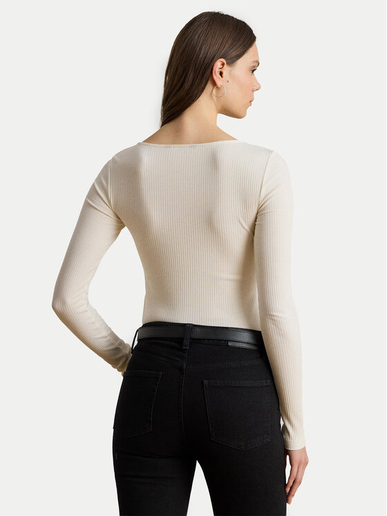 LAUREN RALPH LAUREN LAUREN RALPH LAUREN Bluse 200980145001 Beige Slim Fit