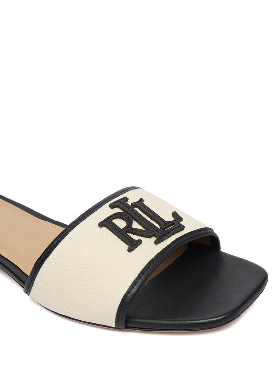LAUREN RALPH LAUREN LAUREN RALPH LAUREN Шльопанці 802P04395004 Écru