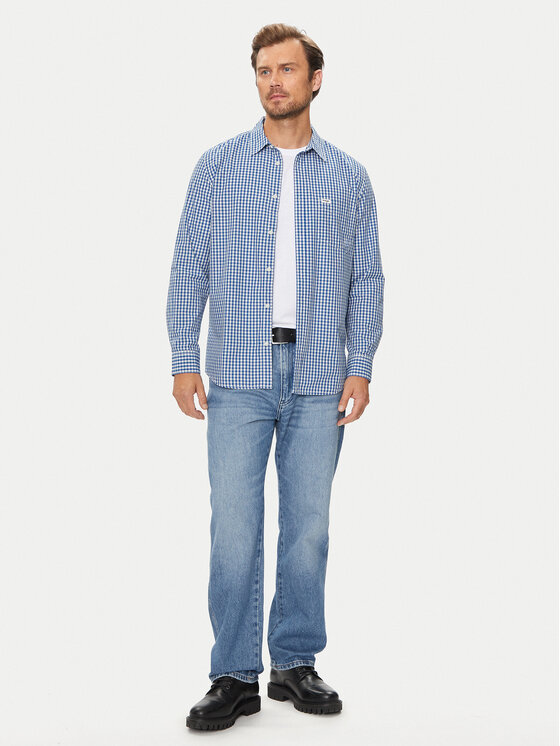 Wrangler Wrangler Blugi Frontier 112358056 Albastru Relaxed Fit