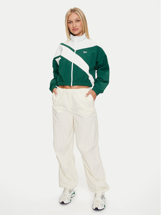 Reebok Reebok Átmeneti kabát Cl Ae Fr Tt 100076212 Zöld Regular Fit