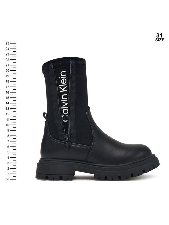 Calvin Klein Calvin Klein Ботильйони Chelsea Boot V3A5-83123-1464 S Чорний