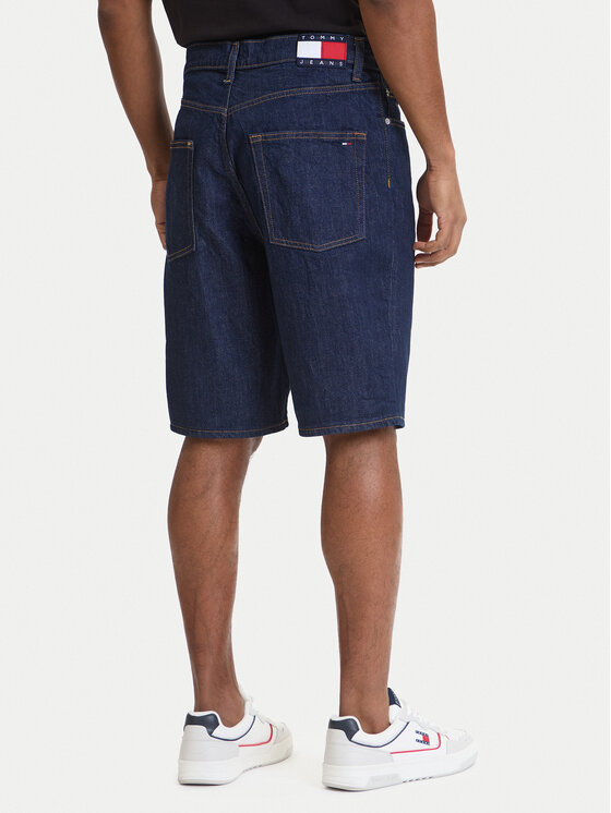Tommy Jeans Tommy Jeans Дънкови шорти Jaimie DM0DM22974 Тъмносин Regular Fit