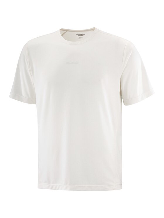 Salomon Salomon T-Shirt SHAKEout CORE SS TEE M Beżowy Regular Fit