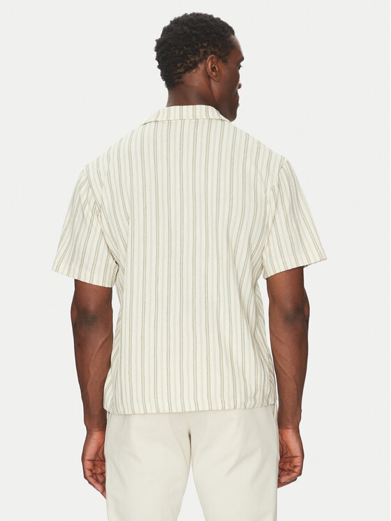 Jack & Jones Jack & Jones Košeľa Bluleo 12275085 Béžová Relaxed Fit