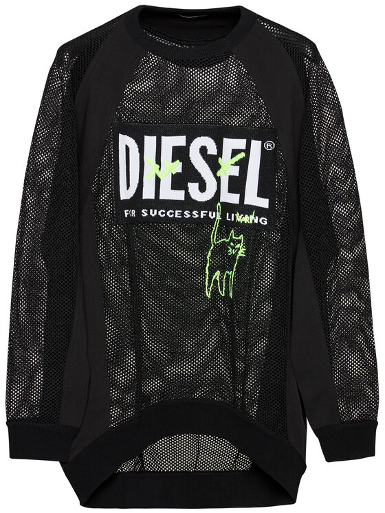 Diesel Džemperis M-Portia A00587 0AAZY Juoda Regular Fit | Modivo.lt