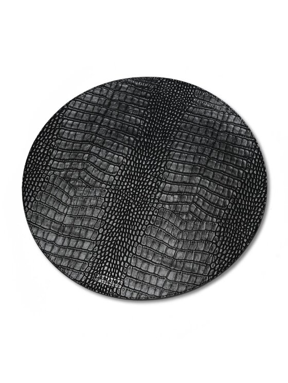 La Mania La Mania Podkładka na stół Croco Black Czarny