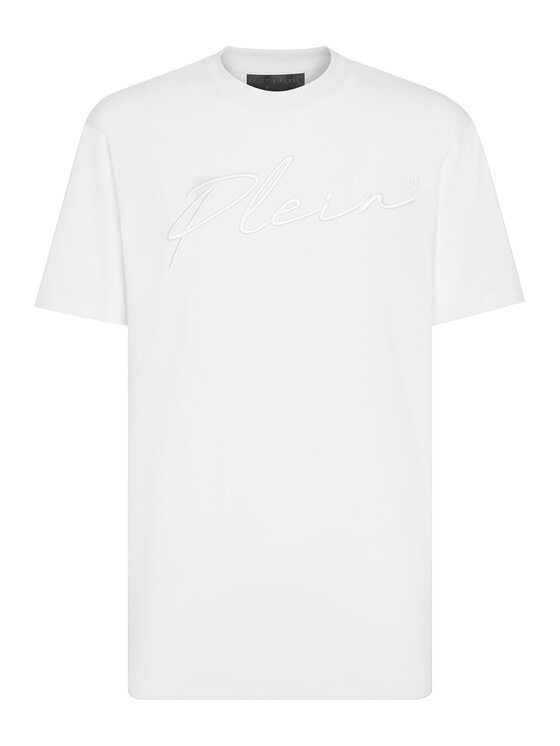 PHILIPP PLEIN PHILIPP PLEIN T-shirt 1777 Bianco Regular Fit