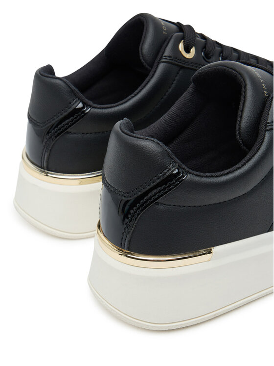 Tommy Hilfiger Tommy Hilfiger Sneakersy Low Cut Lace-Up T3A9-33985-1355 Czarny