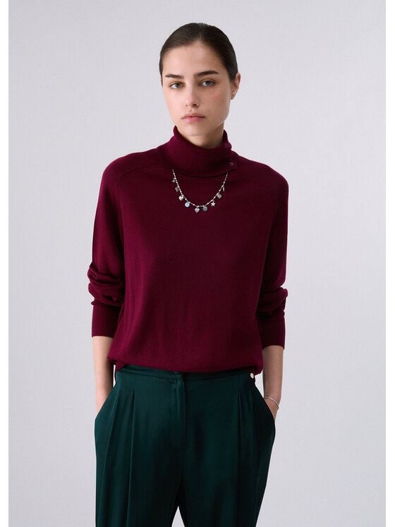 Liu Jo Liu Jo Maglione CF6039MA82O91726 Rosso Regular Fit