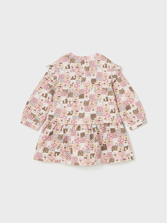 Mayoral Mayoral Kleid für den Alltag 2.994 Rosa Regular Fit
