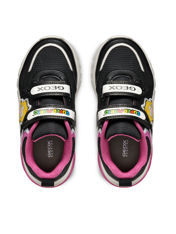 Geox Geox Tenisice J Ciberdron Girl J46LPA 054FU C0922 D Crna
