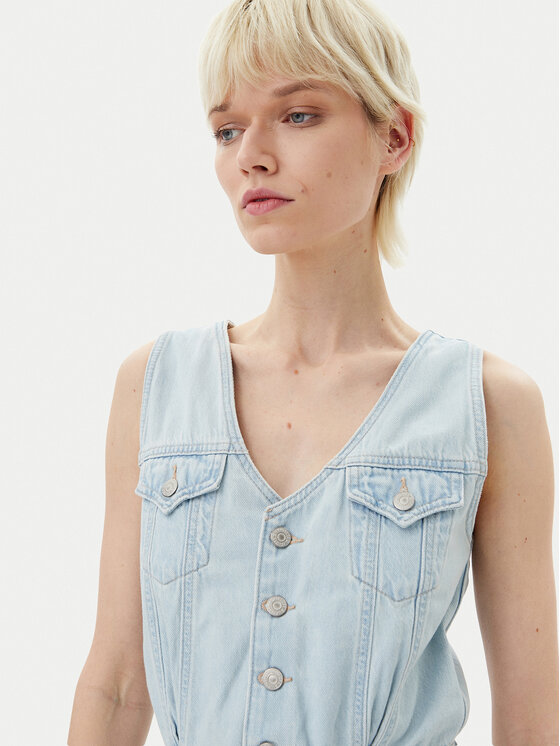 Levi's® Levi's® Salopetă 001WM-0000 Albastru celest Regular Fit
