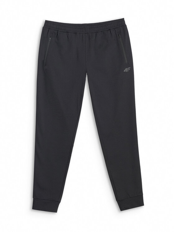 4F 4F Spodnie dresowe MULTI ACTIVE Czarny Regular Fit