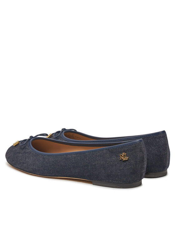 LAUREN RALPH LAUREN LAUREN RALPH LAUREN Baleriny Jayna 802962175001 Granatowy