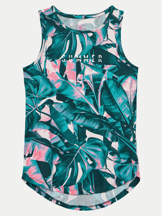 4F 4F Top 4FJSS23TTSHF394 Barevná Regular Fit