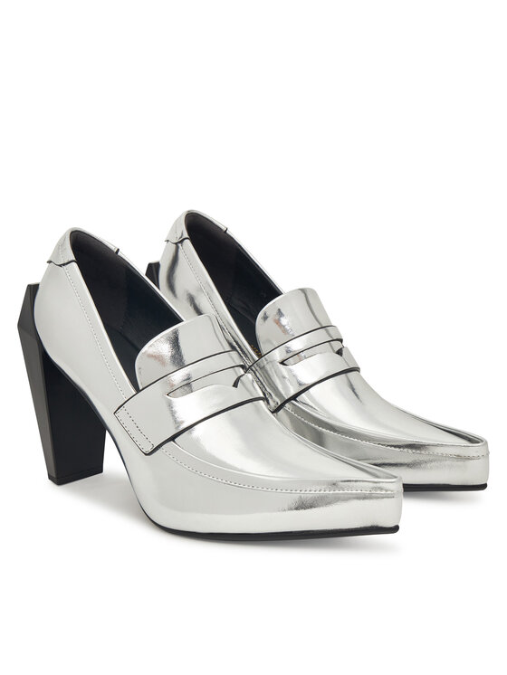 United Nude United Nude Pantofi Gem Loafer Hi 1095514116 Argintiu