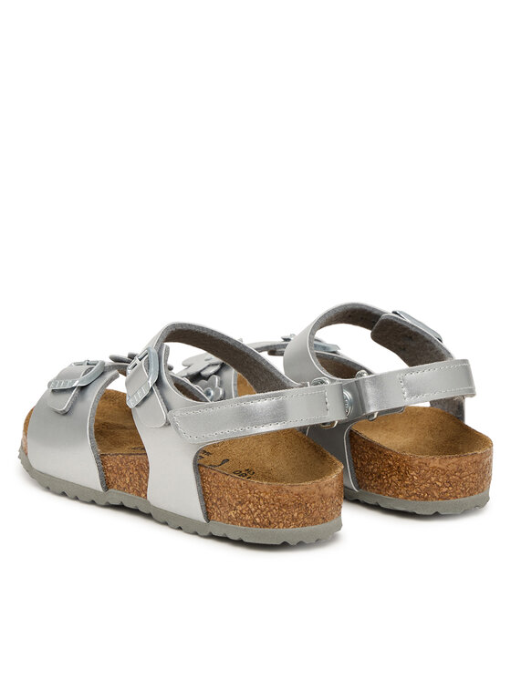 Birkenstock Birkenstock Szandál Rio As Flowers 1031702 S Ezüst