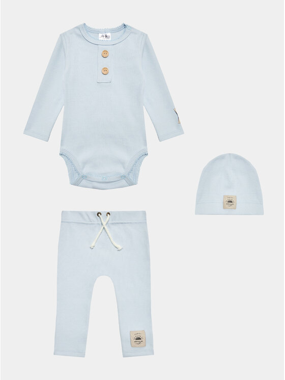 Jamiks Jamiks Set body și pantalon Francis I JZG371 Albastru celest