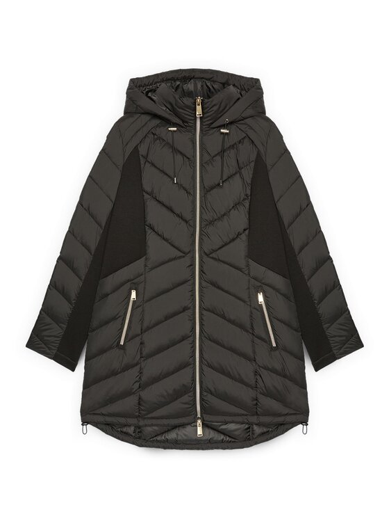 Fiorella Rubino Fiorella Rubino Giubbotto piumino F469T001370N033 Nero Regular Fit