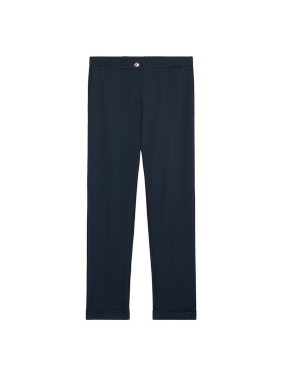 Oltre Oltre Pantaloni di tessuto P030R008785N034 Blu Regular Fit