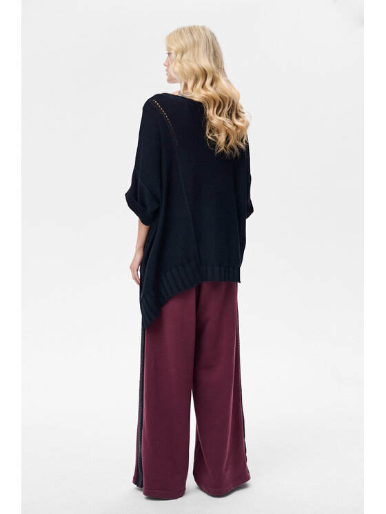 blue shadow blue shadow Sweter Gustti Czarny Regular Fit