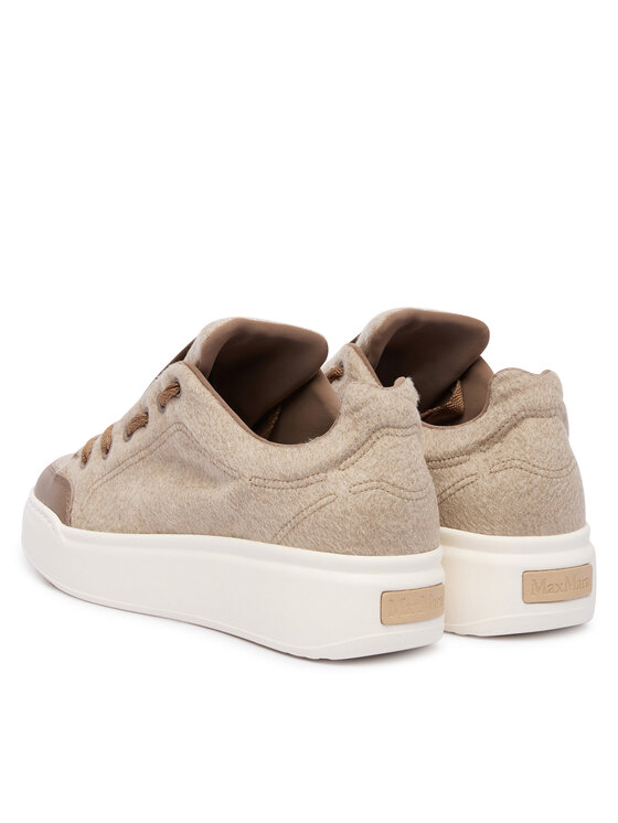 Max Mara Max Mara Sneakersy Maxiws 2524766032650 Beżowy