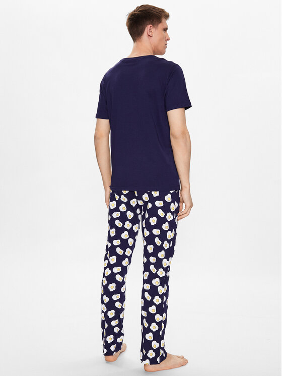 Pigiama MLWS-149EGGS Blu scuro Regular Fit