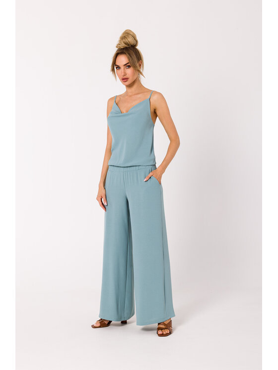 Made of Emotion Made of Emotion Jumpsuit M737 Grigio Premium Fit