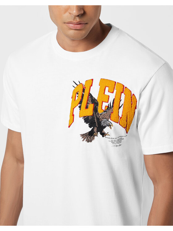 PHILIPP PLEIN PHILIPP PLEIN Tričko 26217 Biela Regular Fit