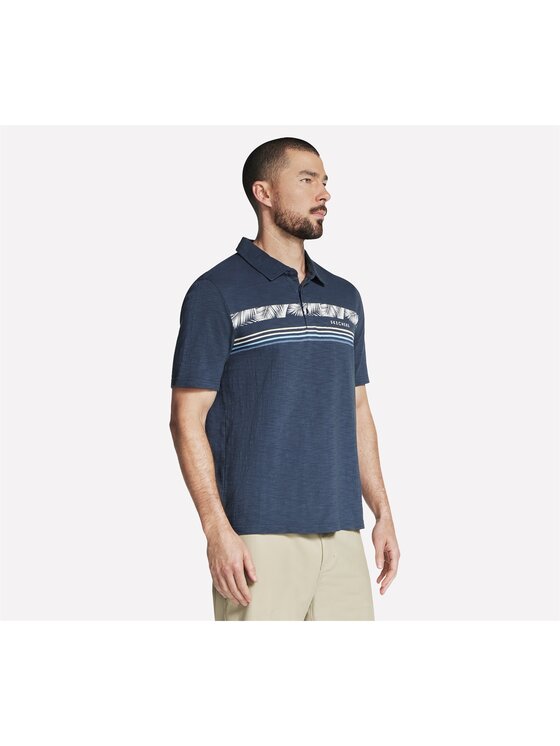 Skechers Skechers Polo TP105-CCNV Granatowy Regular Fit