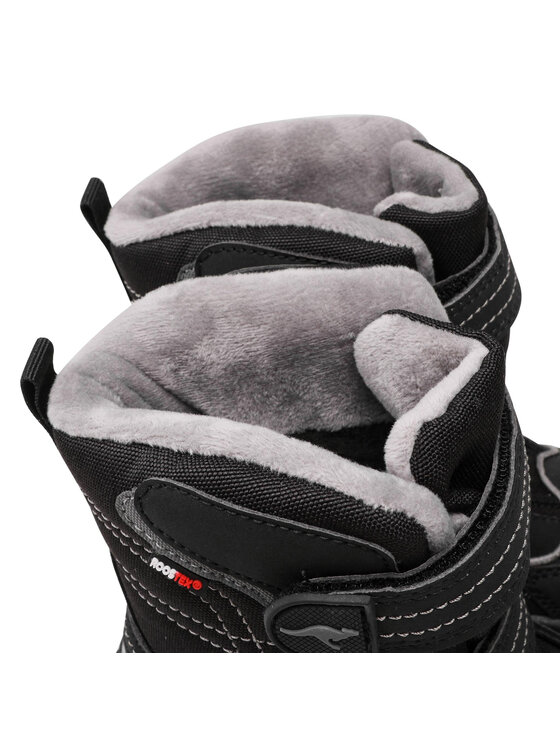 KangaRoos KangaRoos Μπότες Χιονιού K-Leno V Rtx 18780 000 5003 Μαύρο