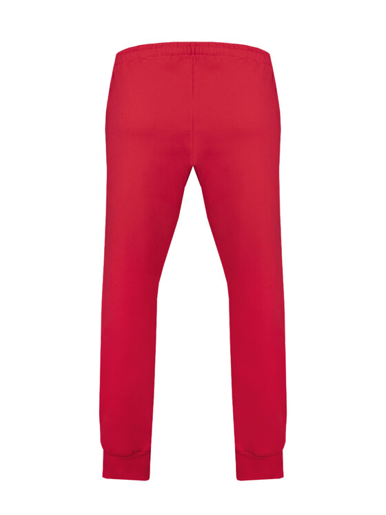 DKaren Lingerie DKaren Lingerie Spodnie dresowe Justin Męske Czerwony Classic Fit