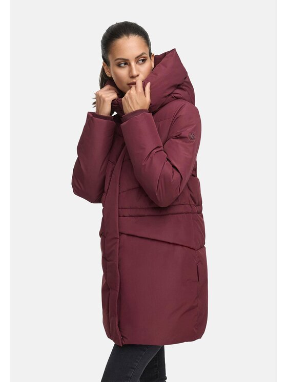 Marikoo Marikoo Kurtka zimowa Delilah Czerwony Regular Fit