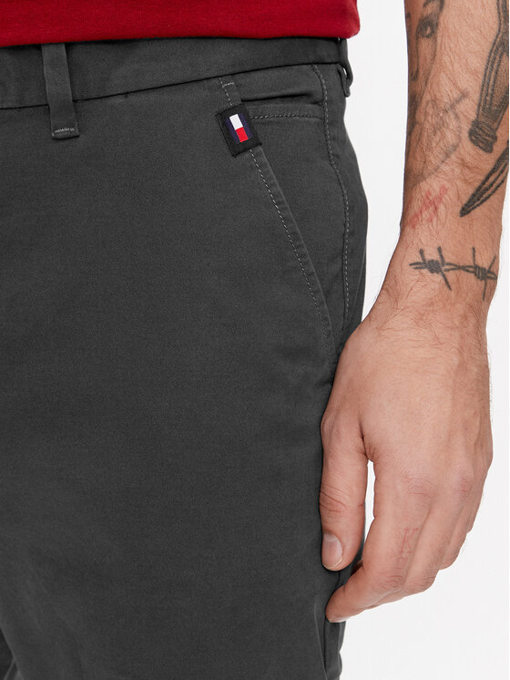 Tommy Jeans Tommy Jeans Παντελόνι chino Austin DM0DM18339 Γκρι Slim Fit