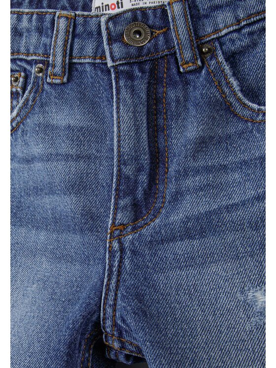 MINOTI MINOTI Szorty jeansowe 23short42 Granatowy Regular Fit