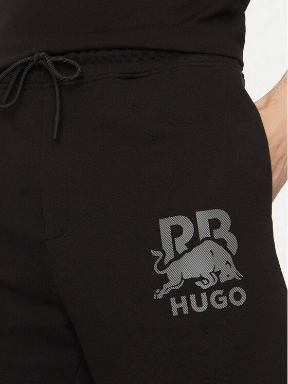 HUGO HUGO Pantaloni scurți sport Deswick_RB 50542809 Negru Regular Fit