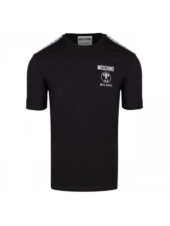MOSCHINO Tričko ZPJ0708 2041 Čierna Regular Fit