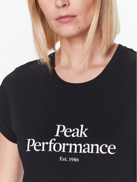 Peak Performance Peak Performance T-shirt Original G77700080 Crna Regular Fit