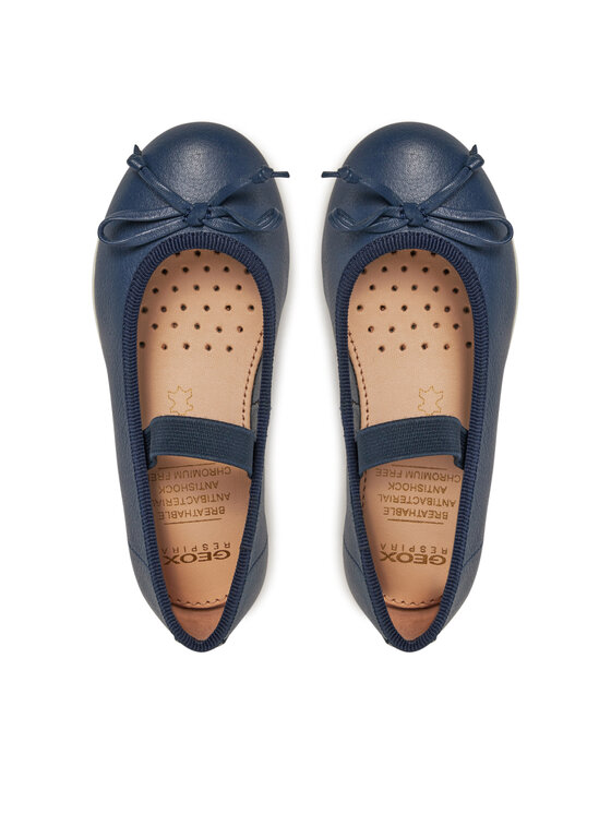 Geox Geox Ballerinas Jr Plie' J4555D 00085 C4002 M Dunkelblau