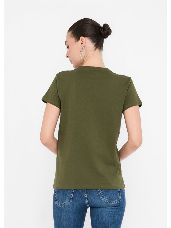 Liu Jo Liu Jo Top TF5295JS923M9704 Verde Regular Fit