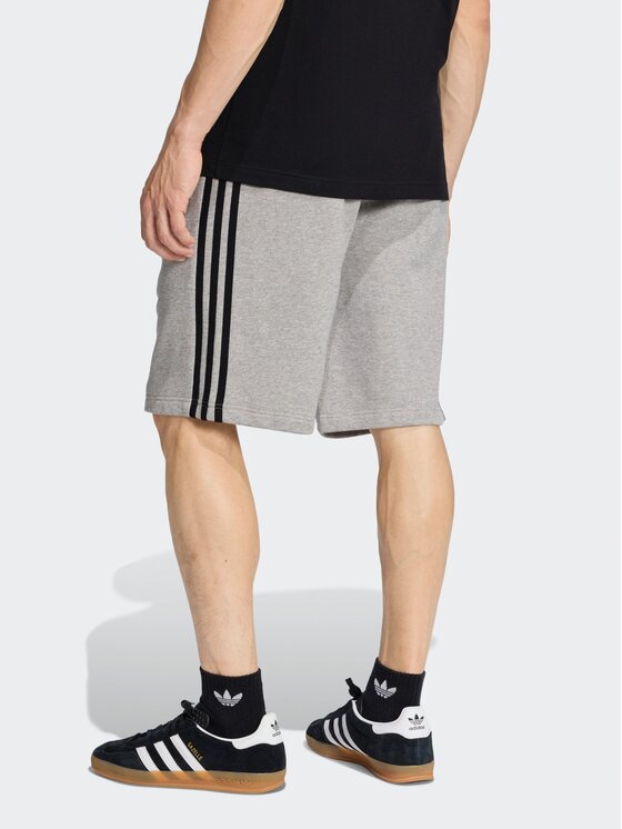 adidas adidas Szorty materiałowe 159264 Szary Regular Fit