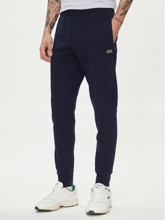 Lacoste Lacoste Teplákové kalhoty XH9624 Tmavomodrá Regular Fit