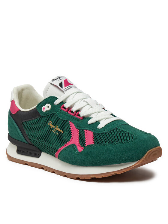 Pepe Jeans Pepe Jeans Tossud Brit Retro W PLS40008 Roheline