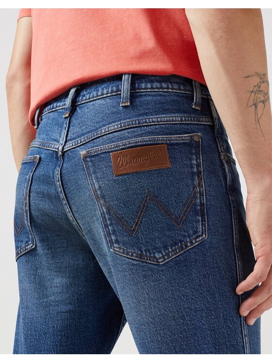 Wrangler Wrangler Jeansy RIVER Niebieski Regular Fit