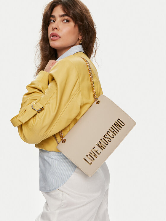 Love moschino yellow bag online