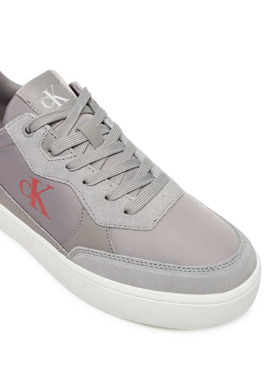 Calvin Klein Jeans Calvin Klein Jeans Sneakersy Classic Cupsole Mg Nylon Mix YM0YM01304 Szary