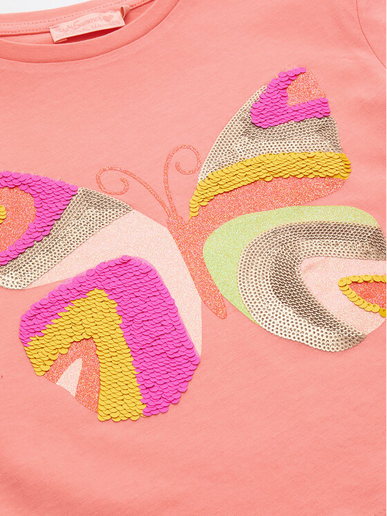 Original Marines Original Marines T-särk DDP3256F Roosa Regular Fit